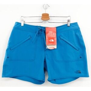 NWT The North Face Apex Washoe Shorts Womens 14 Blue Outdoor Activewear